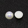 Pearlized ABS Cabochons KY-WH0030-43E-01-1