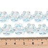 Electroplate Glass Beads Strands EGLA-P069-02A-AB03-4