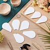 8Pcs 8 Styles Acrylic Clay Wedging Board DIY-FG0008-21-4