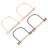 4 Sets 2 Colors Alloy Bag Handle FIND-WR0002-50-1