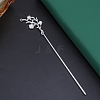 Alloy Hair Stick Findings PW-WG35024-03-1