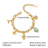Stylish Ocean Stainless Steel Charm Bracelets OX8367-1-1
