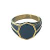 304 Stainless Steel with Glass Finger Rings for Men FS-WGAAEBE-03-1