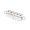Brass Magnetic Clasps with Loops MC027-NF-1