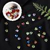 80Pcs Romantic Valentines Ideas Glass Charms and Bead Sets GLAA-SZ0001-69-5