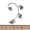 316 Surgical Stainless Steel Cuff Earrings EJEW-E300-25AS-02-3