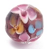 Round Lampwork Beads LAMP-H059-A09-2