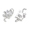 SHEGRACE Brass Cubic Zirconia Pendants XGRQ3K783-543P-2