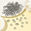 Tarnish Resistant 304 Stainless Steel Open Jump Rings X-STAS-E067-11-8mm-5