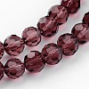 Transparent Glass Bead Strands X-GLAA-G013-10mm-59-3