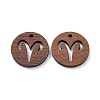 Walnut Wood Laser Cut Pendants WOOD-Q051-06L-1