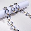 Handmade Imitation Gemstone Style Link Chains AJEW-J034-01D-5