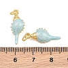 Brass Enamel Pendants KK-CBA3297-04B-G03-3
