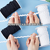 Gorgecraft 25M Nylon S Shaped Lace Ribbon OCOR-GF0003-60B-6