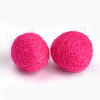 DIY Doll Craft Wool Felt Ball LS-AJEW-T003-20mm-12-1