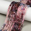 Natural Tanzanite & Colorful Spinel Beads Strands G-Z106-A04-3mm-1