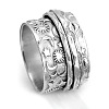 Retro Rotatable 304 Stainless Steel Finger Rings FS-WG84C22-11-1