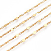 Brass Flat Round Link Chains CHC-TAC0009-03G-3