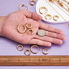 YILISI 6 Pairs 3 Styles Brass Huggie Hoop Earrings EJEW-YS0001-01-5