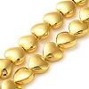 Electroplate Glass Beads Strands EGLA-H109-12F-04-1