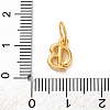 925 Sterling Silver Letter Charms with Jump Rings LS-STER-R008-01G-B-3
