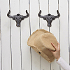 Cast Iron Door Hooks DIY-WH0750-121-4