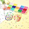 120G 15 Colors Opaque Acrylic Beads SACR-FS0001-28-10