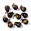 Natural Tiger Eye Pendants G-S364-072-1