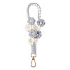 Hand-woven Flower Pendant Decorations KEYC-TAC0009-02KCG-06-1