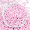 Opaque Colours Luster Glass Seed Beads SEED-K010-04G-3