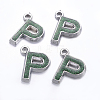 Glitter Acrylic Pendants LS-ACRC-N027-P-4-1
