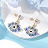 Glass Seed Beads Stud Earrings EJEW-MZ00270-03-2