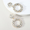 Exaggerated Fashion Crystal Alloy Round Earrings with Unique Design Sense ST1877002-1