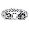 Skull Viking 304 Stainless Steel Wheat Chain Bracelets for Men FS-WGC8E20-07-1