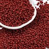 8/0 Baking Paint Glass Seed Beads SEED-M012-02A-43-1