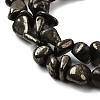 Natural Pyrite Nuggets Beads Strands G-I125-82-6