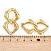 304 Stainless Steel Rectangle Stud Earrings EJEW-I320-14G-5