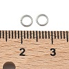 Tarnish Resistant 304 Stainless Steel Open Jump Rings STAS-M008-04A-5