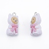 Opaque Resin Pendants RESI-G047-24-3