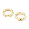 Rack Plating Brass Spring Ring Clasps KK-G512-09B-G-2