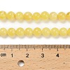 Natural Beeswax Beads Strands G-Z100-A01-6mm-5