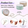 2Rolls 2 Colors 8-Ply Braided Nylon Cords OCOR-TA0003-45A-4