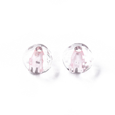 Transparent Acrylic Beads MACR-S373-133-T04-1