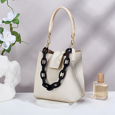 Resin Cable Chain Bag Chains FIND-WH0139-908A-1