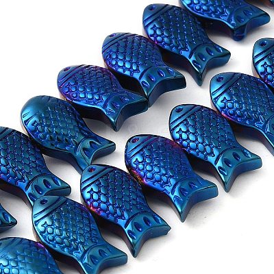 Electroplate Glass Beads Strands EGLA-C007-05B-1