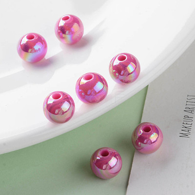 Opaque Acrylic Beads MACR-S370-D10mm-A13-1
