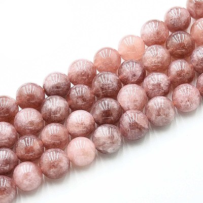 Natural Quartz Beads Strands G-N355-10mm-42-1
