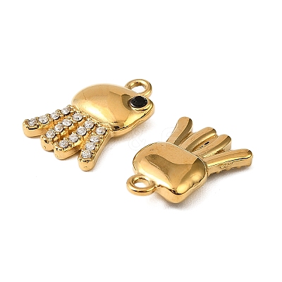 304 Stainless Steel Charms STAS-F321-01G-04-1