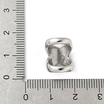 304 Stainless Steel Slide Charms STAS-Z147-08P-06-1