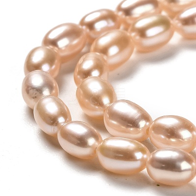 Natural Cultured Freshwater Pearl Beads Strands PEAR-L033-63B-1